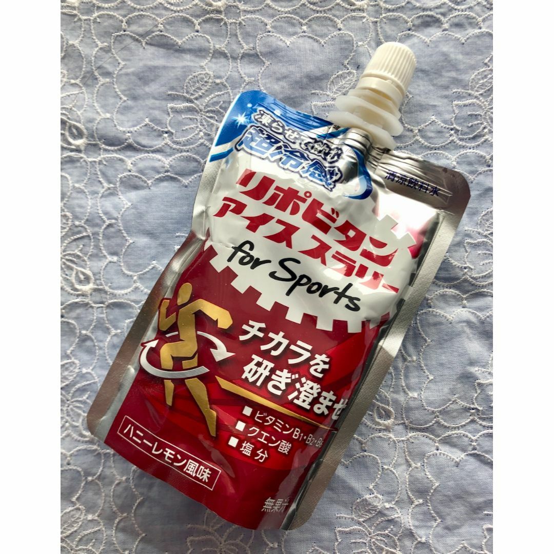 大正製薬(タイショウセイヤク)のリポビタンアイスラリー for Sports ハニーレモン風味 6袋　新品 食品/飲料/酒の健康食品(ビタミン)の商品写真