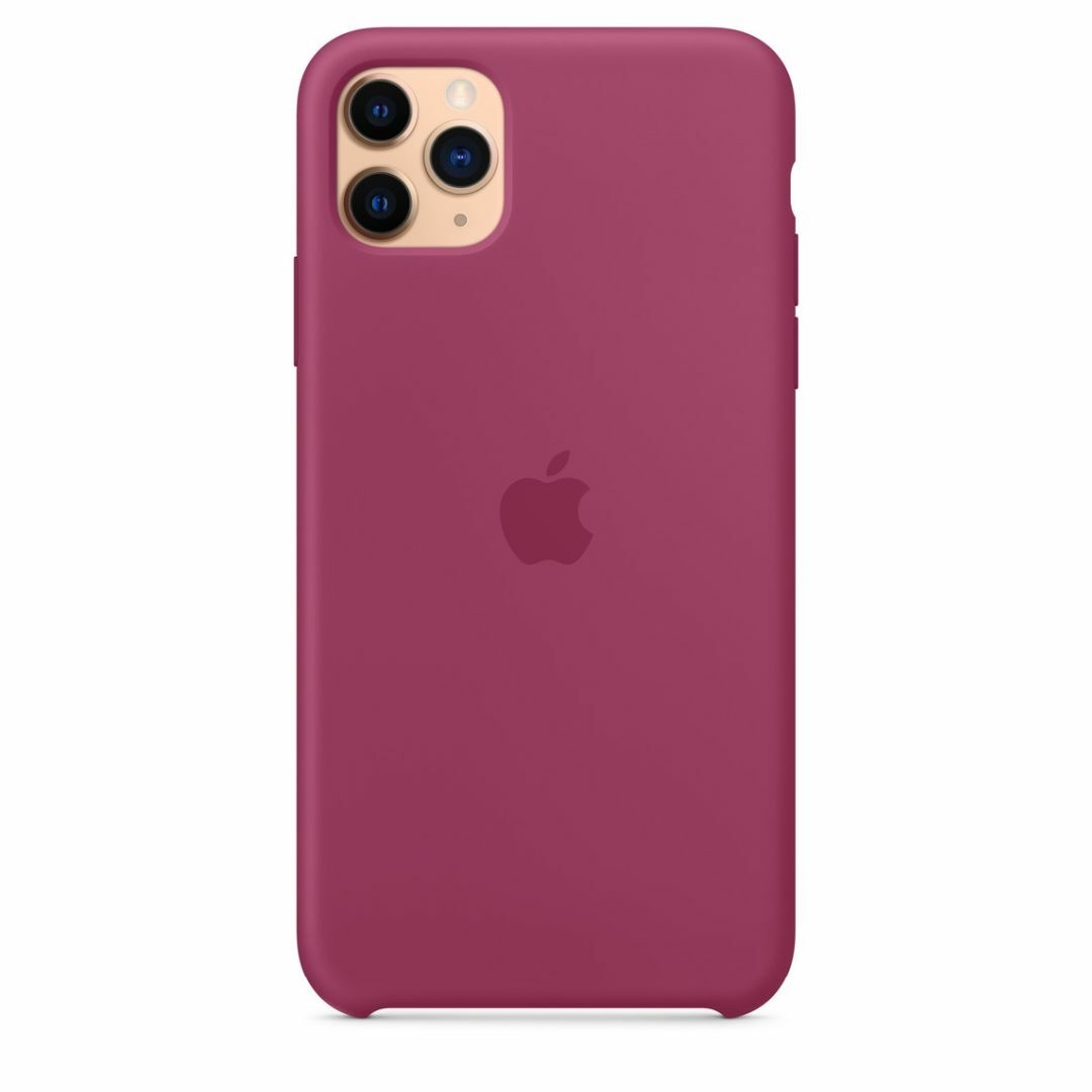 Apple(アップル)の新品Apple純正iPhone11 Pro Maxシリコンケース ポメグラネット スマホ/家電/カメラのスマホアクセサリー(iPhoneケース)の商品写真