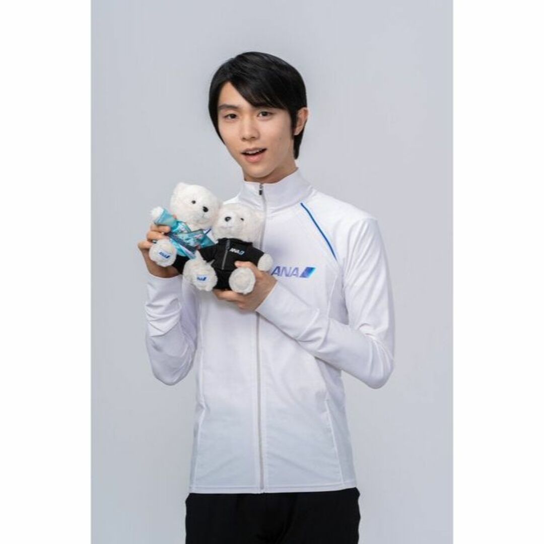 ANA(全日本空輸)(エーエヌエー(ゼンニッポンクウユ))の新品★羽生結弦 天と地と フライトベア ANA YUZUセット エンタメ/ホビーのタレントグッズ(スポーツ選手)の商品写真