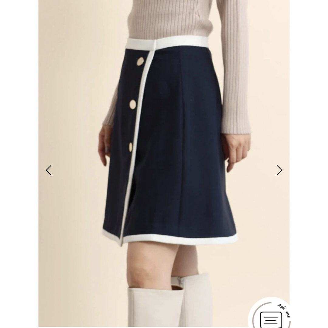 SCOT CLUB - 今期新品未使用 ゴールドボタンミニスカート ヤマダヤ