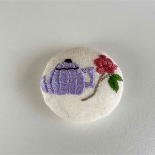 刺繍ブローチ(コサージュ/ブローチ)