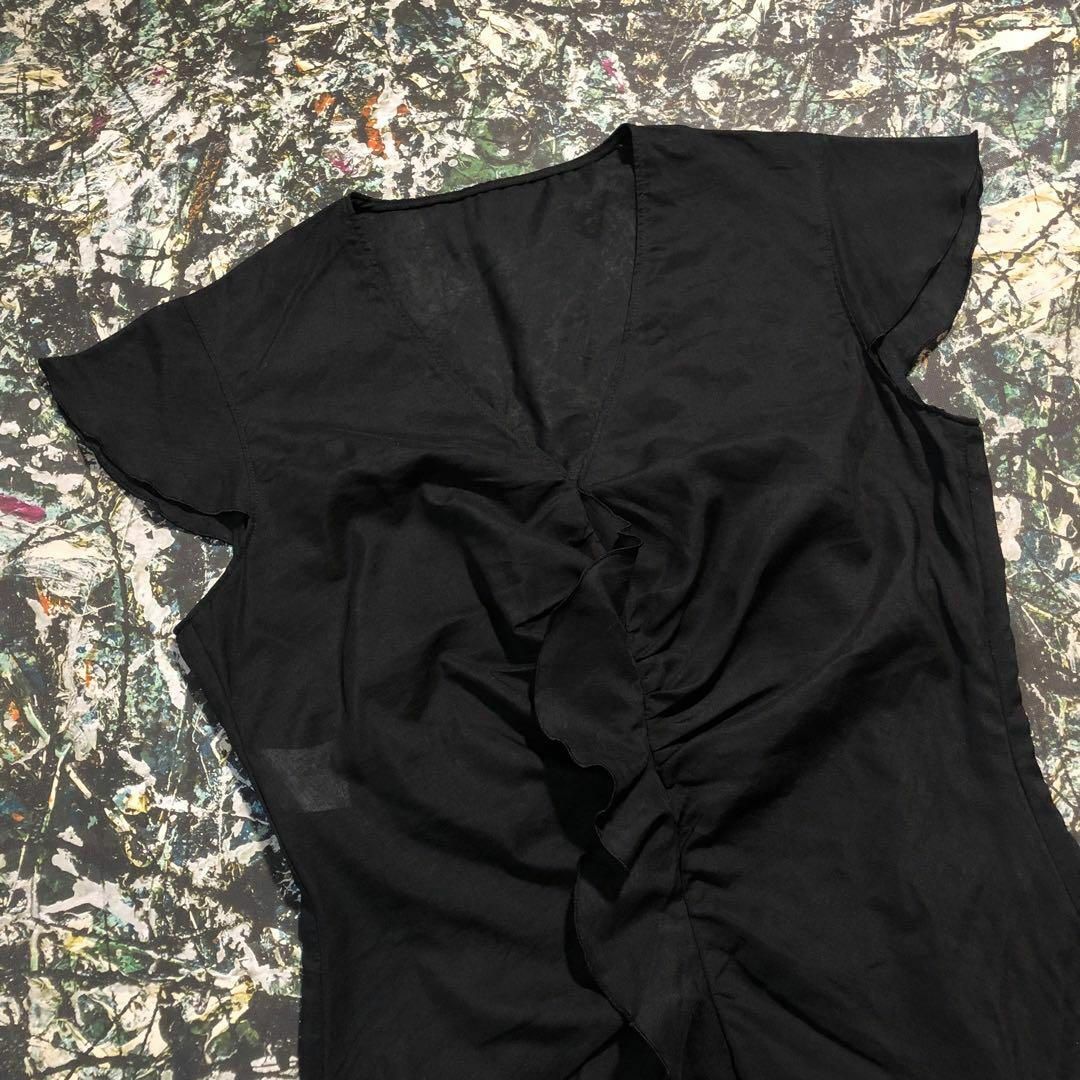 ANAYI(アナイ)のアナイ-ANAYI-ドレープシアーブラウス レディースのトップス(シャツ/ブラウス(半袖/袖なし))の商品写真