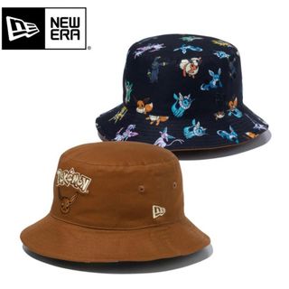 ニューエラー(NEW ERA)のニューエラ バケットリバーシブル ポケモン イーブイ L/XL(61cm)(ハット)