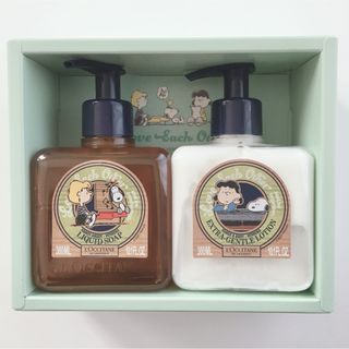 ロクシタン(L'OCCITANE)のL'OCCITANE PEANUTS スヌーピー ハンドソープ ハンドローション(ハンドクリーム)