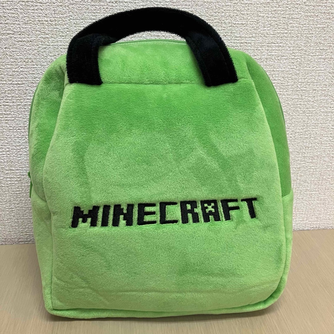 Minecraft(マインクラフト)のマインクラフト　スクエアバッグ【グリーン】 エンタメ/ホビーのおもちゃ/ぬいぐるみ(キャラクターグッズ)の商品写真