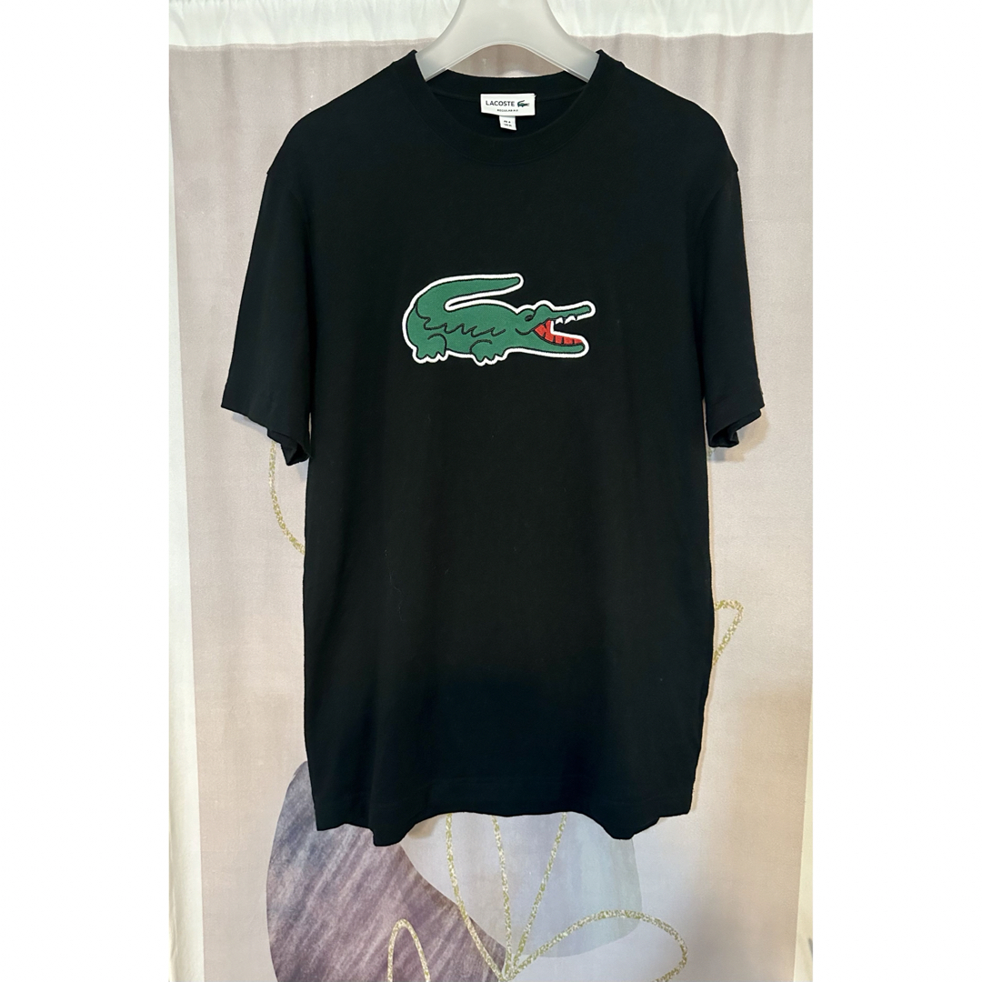 LACOSTE(ラコステ)のラコステ デカワニ Tシャツ ブラック メンズのトップス(Tシャツ/カットソー(半袖/袖なし))の商品写真