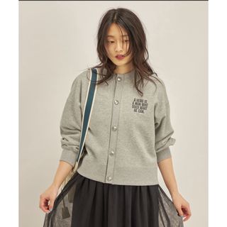 SHIPS for women - 【SHIPS別注】81BRANCA:カレッジ スウェット カーディガン