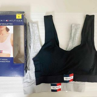 トミーヒルフィガー(TOMMY HILFIGER)の新品 2枚 S ★ トミーヒルフィガー スポーツブラ セット ブラトップ(その他)