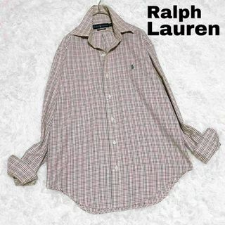 ラルフローレン(Ralph Lauren)の24X ラルフローレン BD長袖シャツ チェック ポニー刺繍 レディース古着(シャツ/ブラウス(長袖/七分))