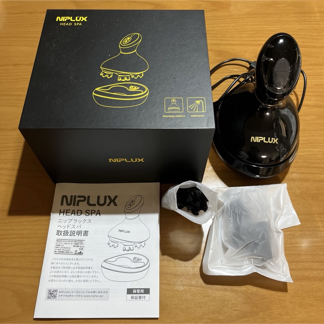 NIPLUX （ニップラックス） EMS HEAD SPA スマホ/家電/カメラの美容/健康(マッサージ機)の商品写真