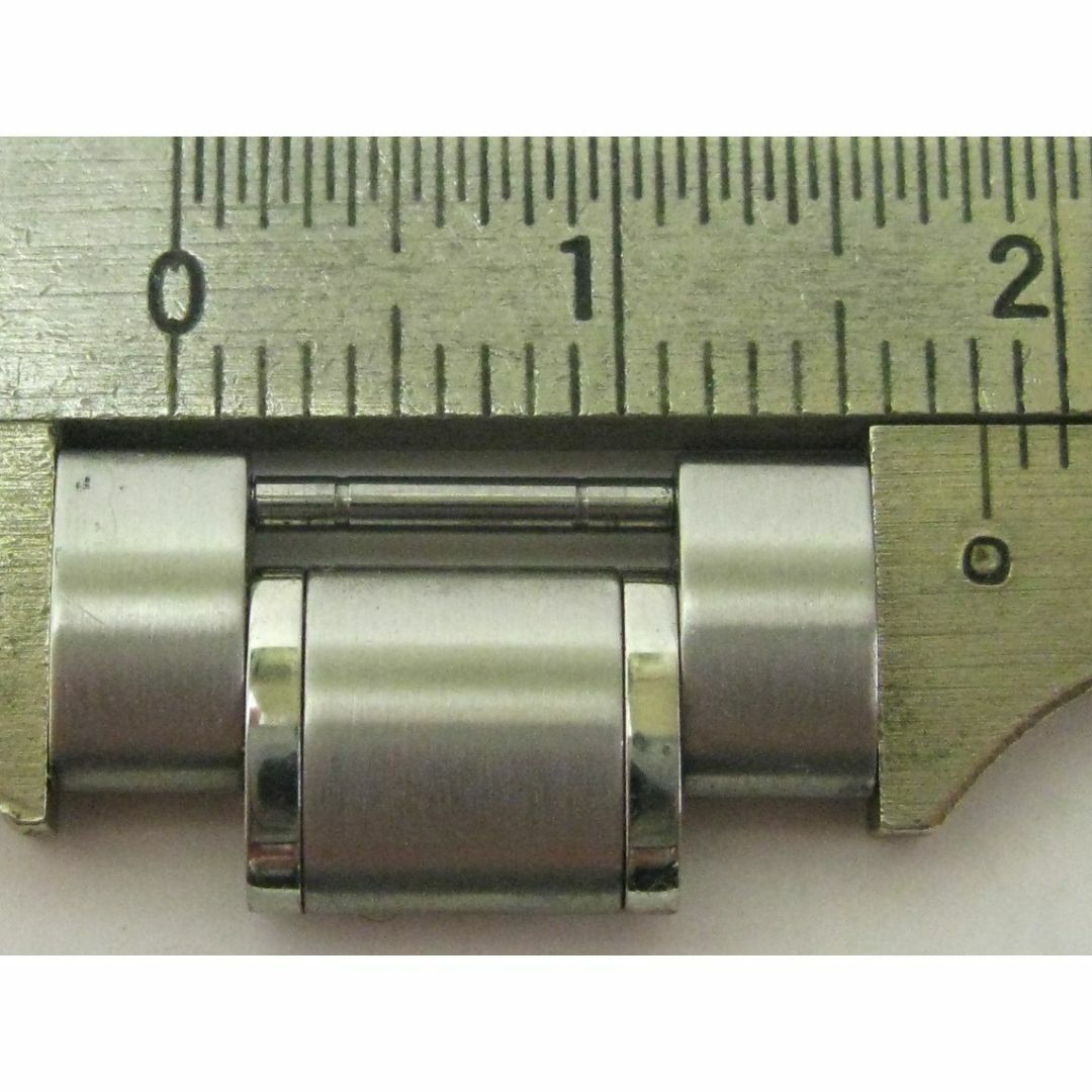 OMEGA(オメガ)のほぼ未使用 オメガOMEGA 紳士時計スピードマスター18mm用 SS 1コマc メンズの時計(金属ベルト)の商品写真