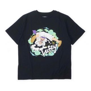 ワンピース(ONE PIECE)の《新品》ONE PIECE ギア5 ニカ　Tシャツ　Lサイズ　ブラック(Tシャツ/カットソー(半袖/袖なし))