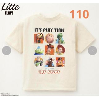 トイストーリー　Tシャツ　半袖　しまむら　リトシー　ディズニー　110