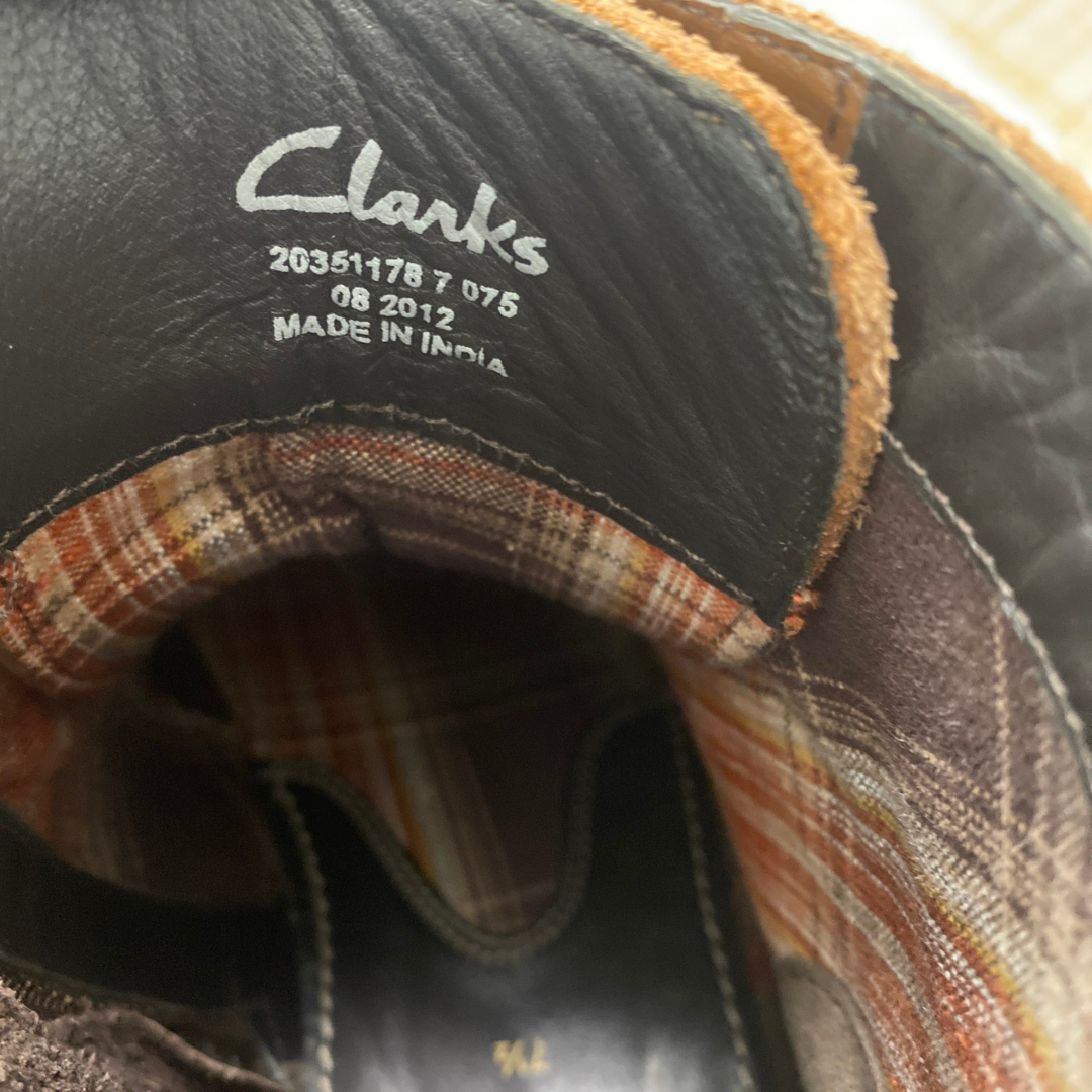 Clarks(クラークス)の♻️美品♻️クラークス♻️メンズ♻️レザー♻️ショートブーツ メンズの靴/シューズ(ブーツ)の商品写真