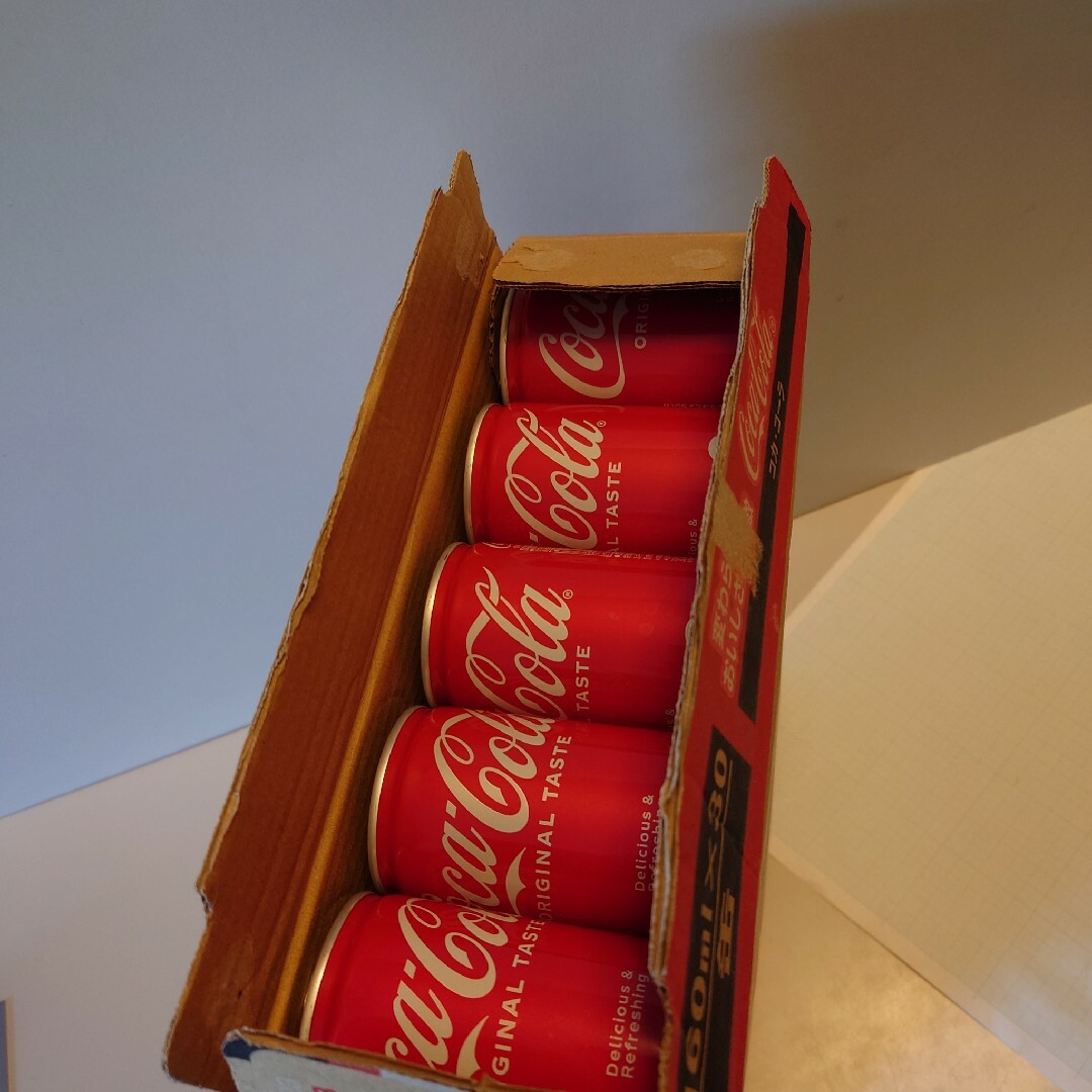 コカ・コーラ(コカコーラ)の【空き缶】コカコーラ Coca Cola 160ml缶 30個 エンタメ/ホビーのコレクション(その他)の商品写真