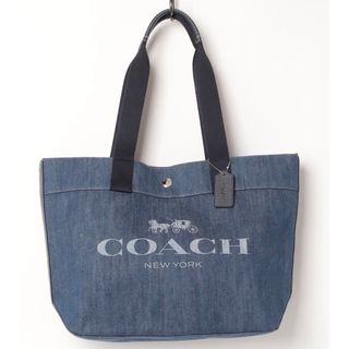 コーチ(COACH)のコーチ　デニムトートバッグ　送料込み(トートバッグ)