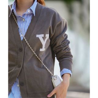 JOURNAL STANDARD - JOURNAL STANDARD カレッジロゴスウェットカーディガン YALE