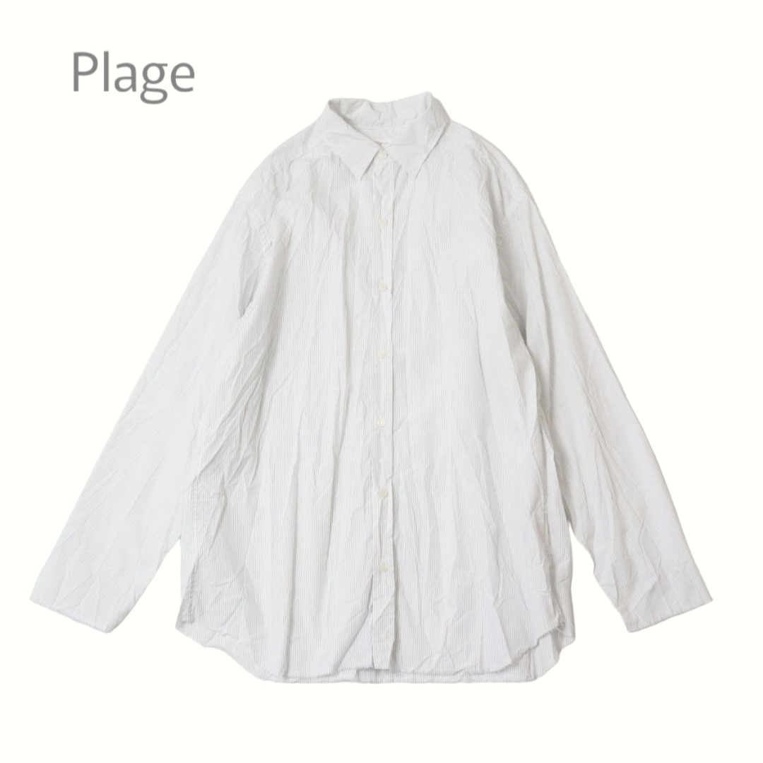 Plage(プラージュ)のPlage Crinkle シャツ レディースのトップス(シャツ/ブラウス(長袖/七分))の商品写真