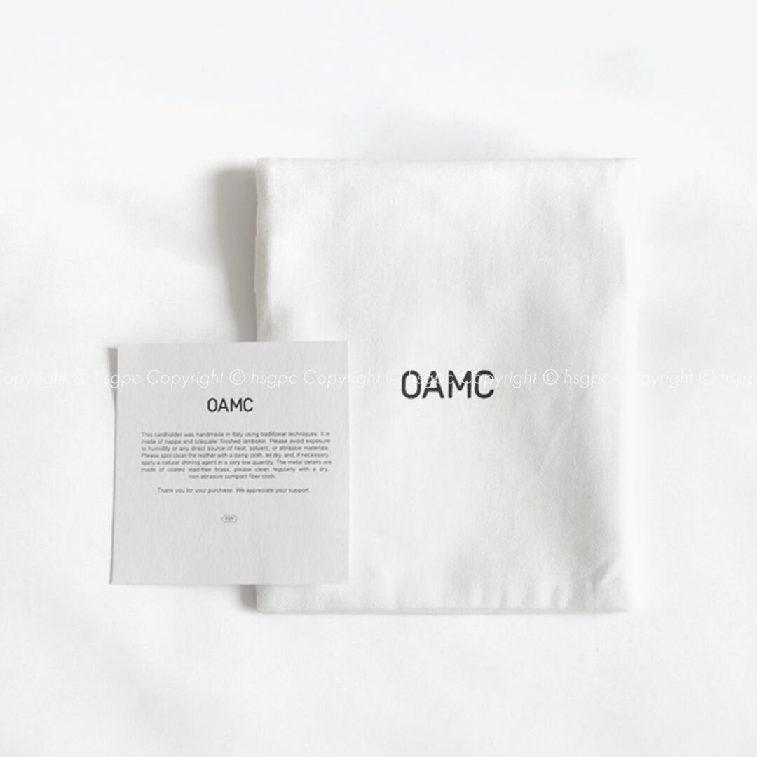 OAMC(オーエーエムシー)のOAMC トランジット カードホルダー クロシェット キーケースネックストラップ メンズのアクセサリー(ネックレス)の商品写真