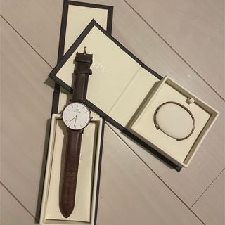 ダニエルウェリントン(Daniel Wellington)のダニエルウェリントン　バングルセット(腕時計)