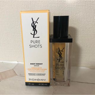 イヴサンローランボーテ(Yves Saint Laurent Beaute)の★未使用★ YSLピュアショット ナイト リチャージ30ml(美容液)