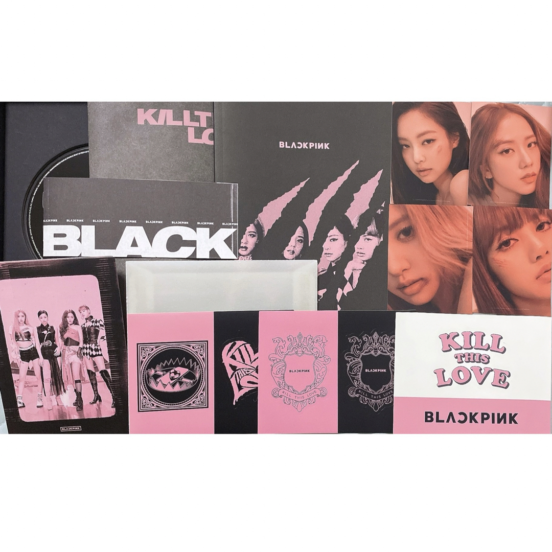 BLACKPINK(ブラックピンク)のBLACKPINK kill this love pink ver. 韓国盤 エンタメ/ホビーのCD(K-POP/アジア)の商品写真