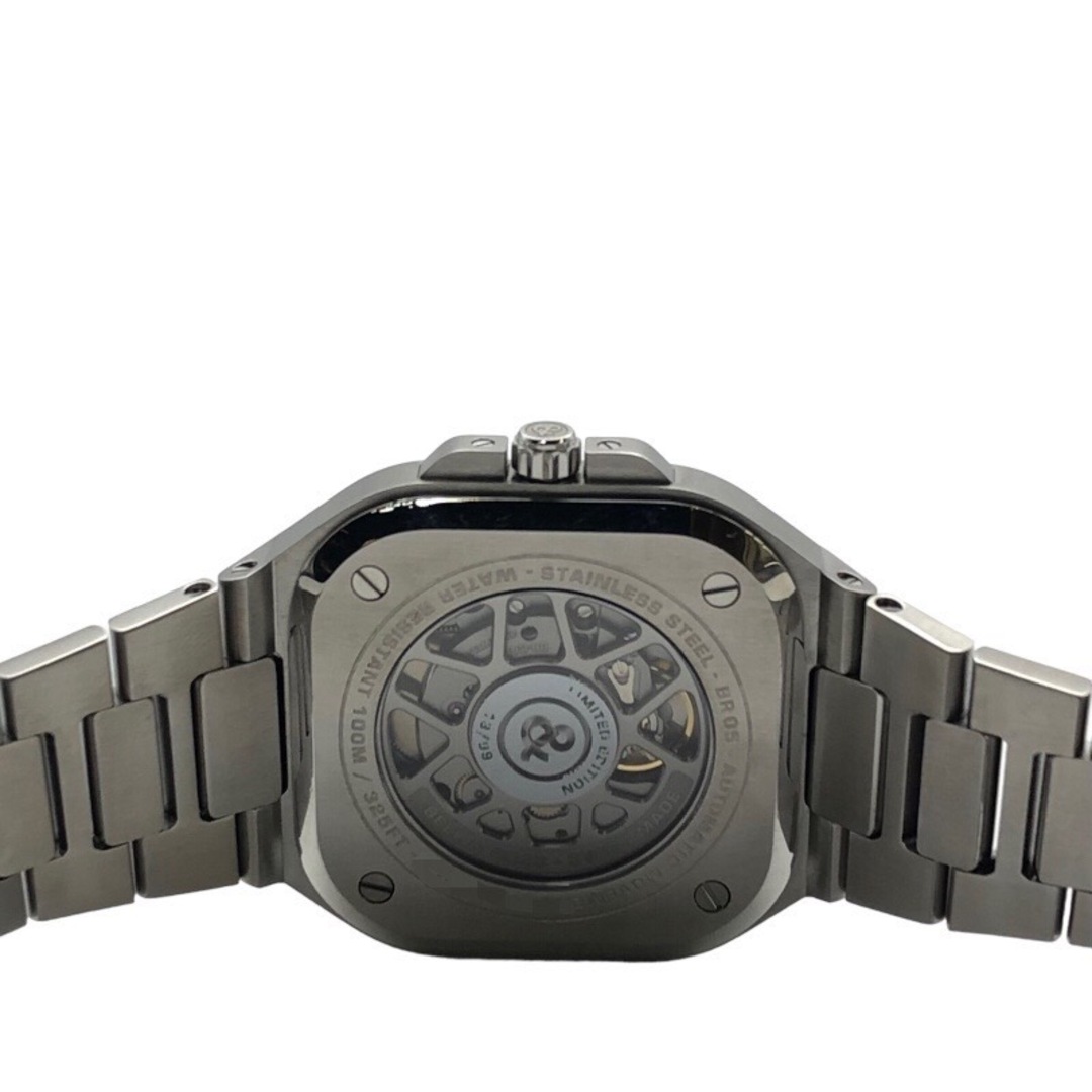 Bell & Ross(ベルアンドロス)の　ベル＆ロス Bell & Ross BR05 RED STEEL　日本限定99本 BR05A-R-ST/SST シルバー ステンレススチール SS 自動巻き メンズ 腕時計 メンズの時計(その他)の商品写真