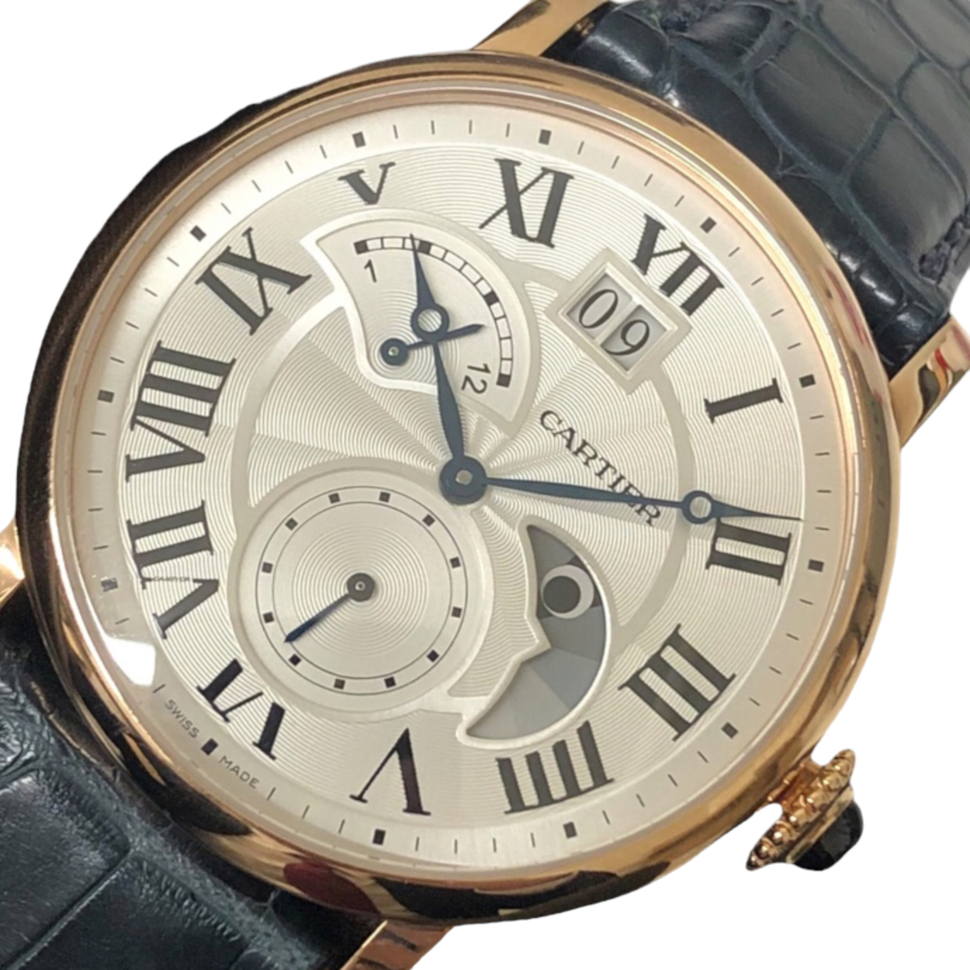 Cartier(カルティエ)の　カルティエ Cartier ロトンドドゥカルティエ　 W1556203 シルバー K18ピンクゴールド K18PG メンズ 腕時計 メンズの時計(その他)の商品写真
