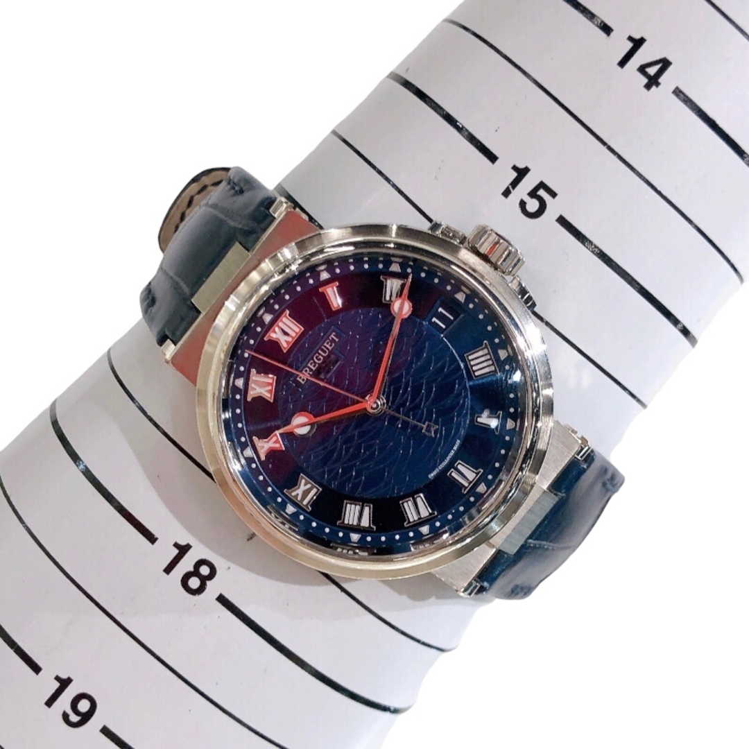 Breguet(ブレゲ)の　ブレゲ Breguet マリーン 5517BB/Y2/9ZU ブルー K18ホワイトゴールド 750WG メンズ 腕時計 メンズの時計(その他)の商品写真