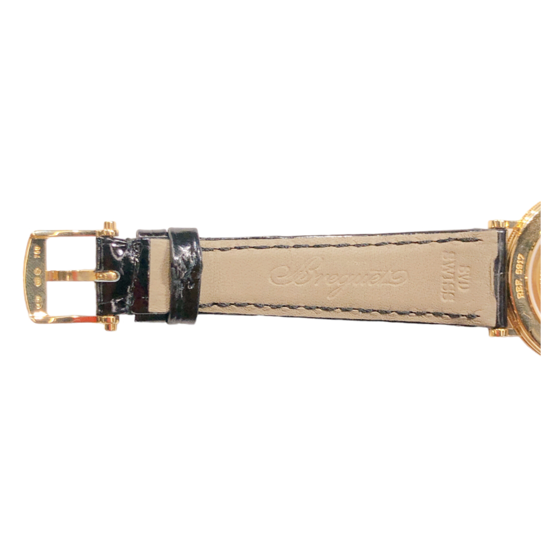 Breguet(ブレゲ)の　ブレゲ Breguet クラシック 5917BA/12/984 シルバー K18イエローゴールド 750YG/純正尾錠/純正クロコレザー 腕時計 メンズの時計(その他)の商品写真