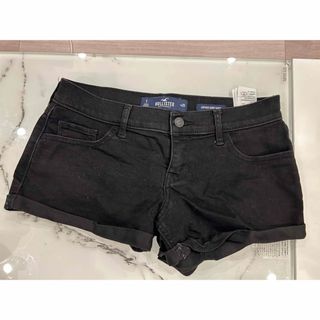 ホリスター(Hollister)のホリスター　黒レディース25インチ　ショートパンツ(ショートパンツ)