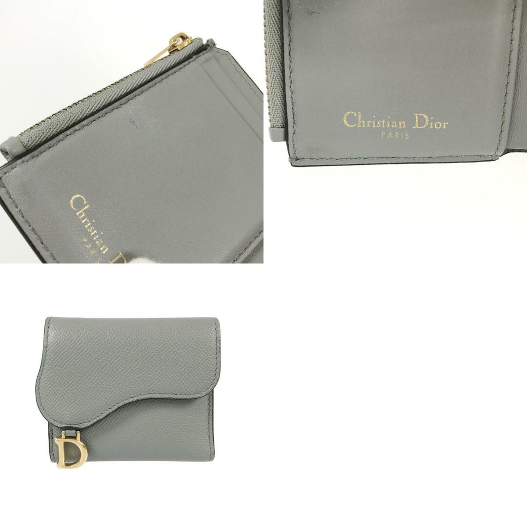 Dior(ディオール)のディオール サドル コンパクトウォレット 三つ折り財布 レディースのファッション小物(財布)の商品写真