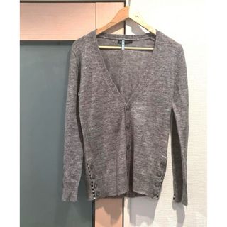 メンズメルローズ　MEN’S MELROSE モヘヤ　アルパカカーディガン