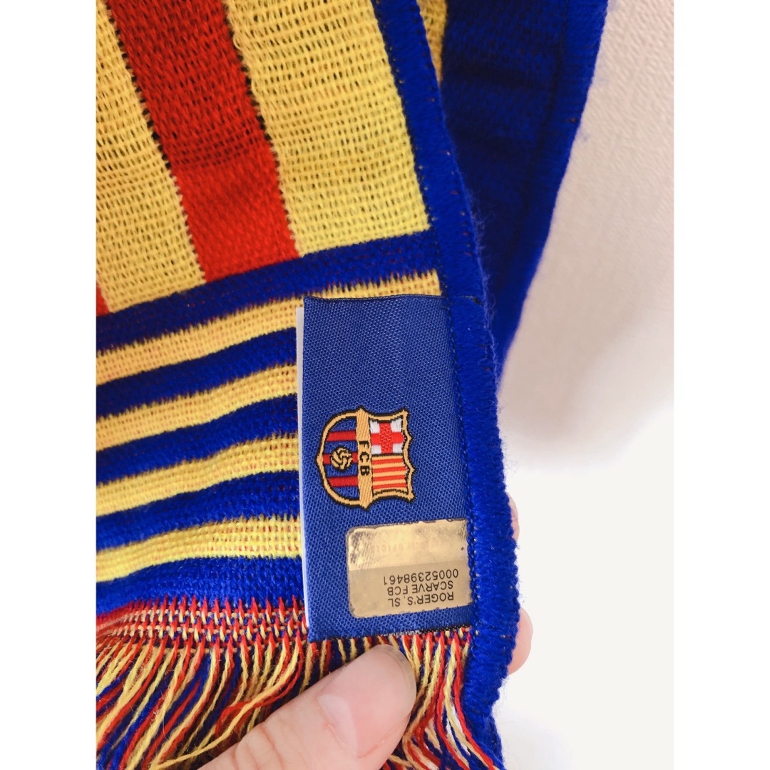 Custo Barcelona(クストバルセロナ)の公式 FCB Barcelona スペイン バルサ 観戦グッズ マフラータオル スポーツ/アウトドアのサッカー/フットサル(応援グッズ)の商品写真