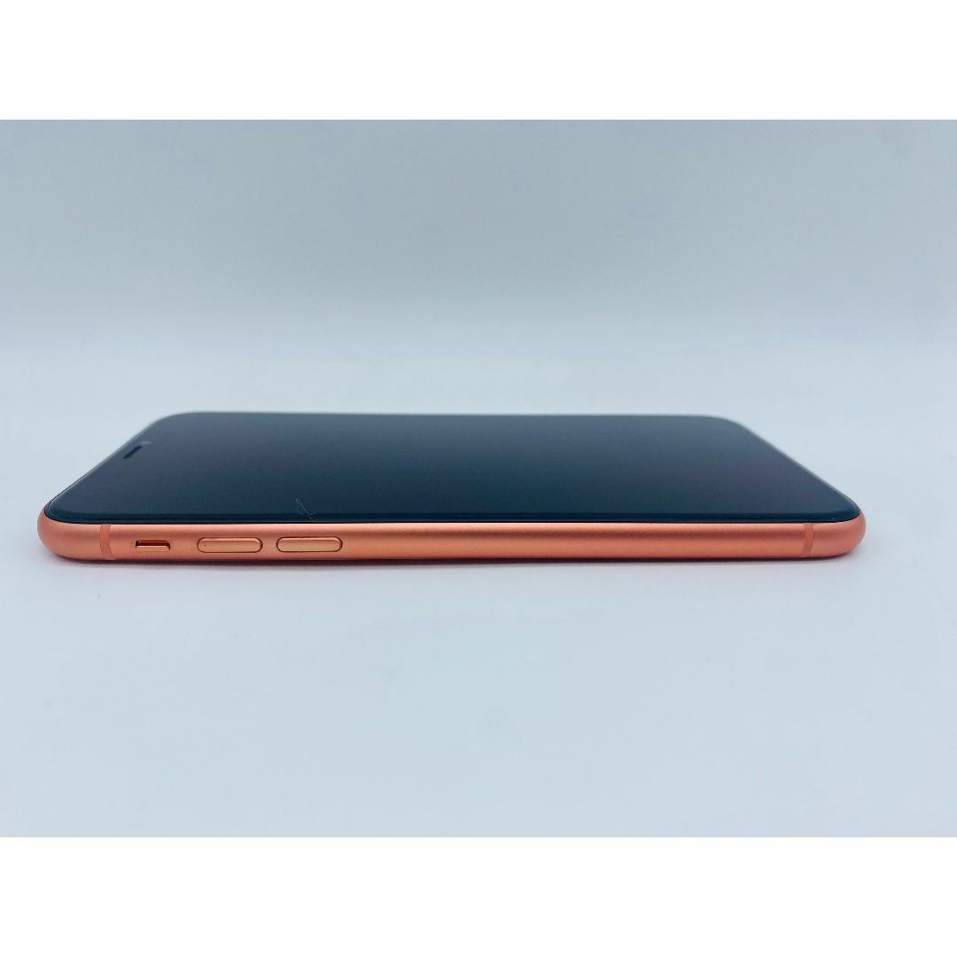 041 iPhone XR 256GB コーラル/新品バッテリー/シムフリー スマホ/家電/カメラのスマートフォン/携帯電話(スマートフォン本体)の商品写真