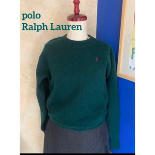 POLO RALPH LAUREN - ポロラルフローレン　ニット　Lサイズ　グリーン