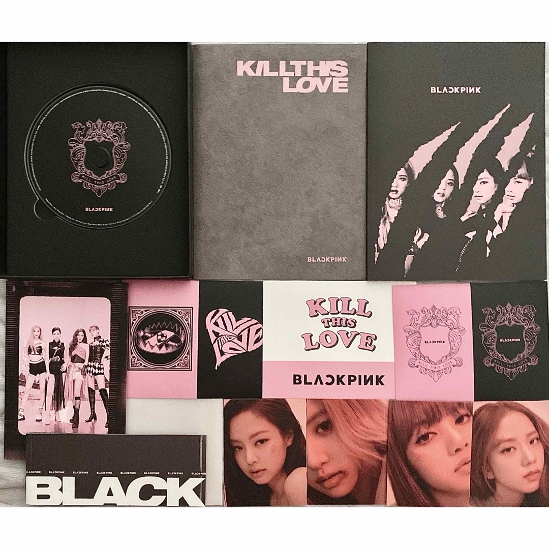 BLACKPINK(ブラックピンク)のBLACKPINK kill this love black ver. 韓国盤 エンタメ/ホビーのCD(K-POP/アジア)の商品写真