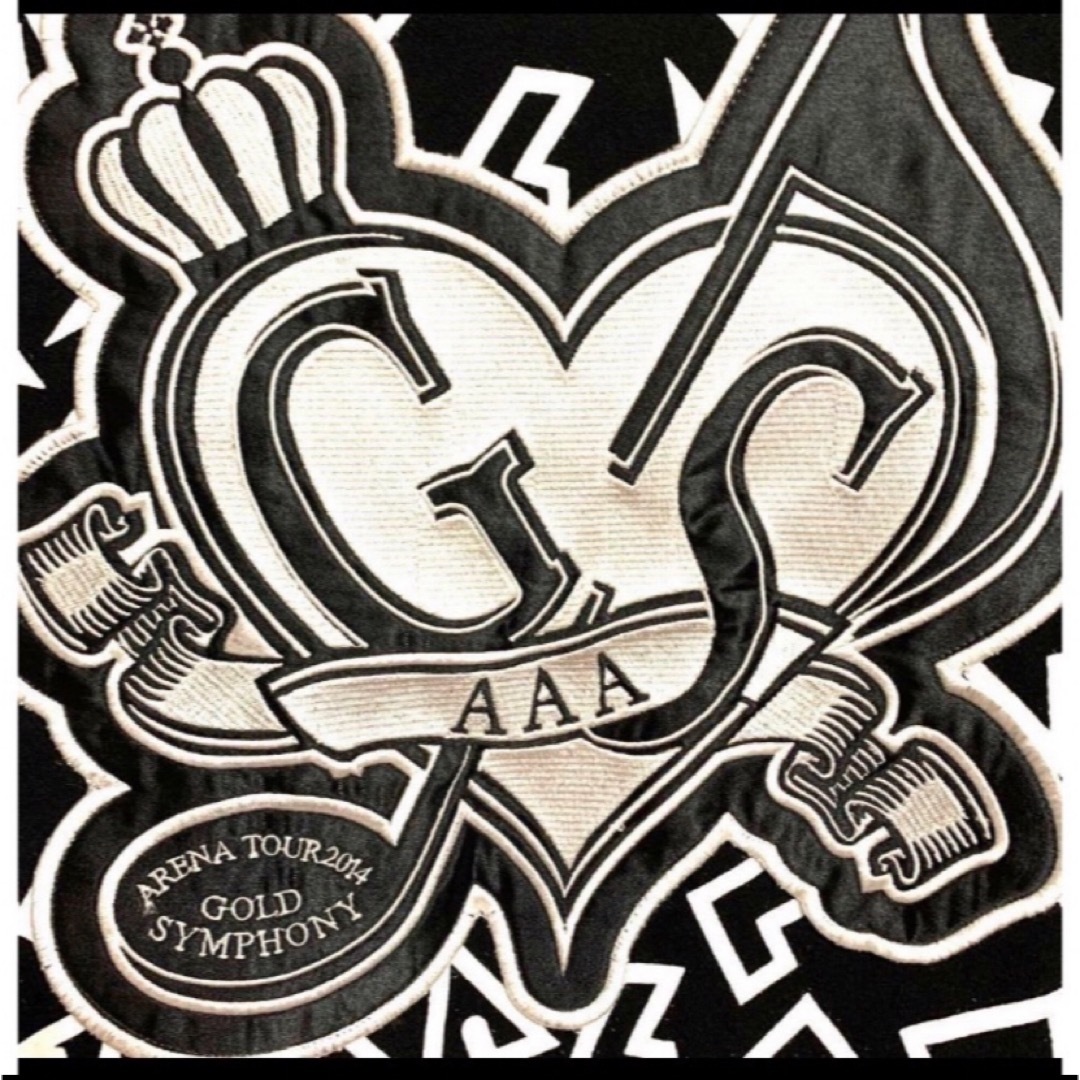 AAA(トリプルエー)のAAA アリーナツアー2014 ゴールドシンフォニーパーカー　ライブ　トップス エンタメ/ホビーのタレントグッズ(アイドルグッズ)の商品写真