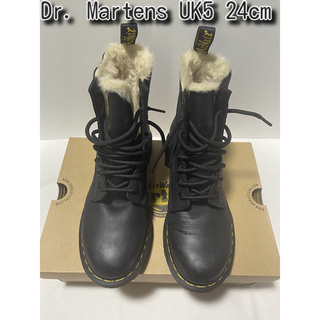 ドクターマーチン(Dr.Martens)のドクターマーチン 8ホール 珍しい内側ボア 美品 UK5  24cm(ブーツ)