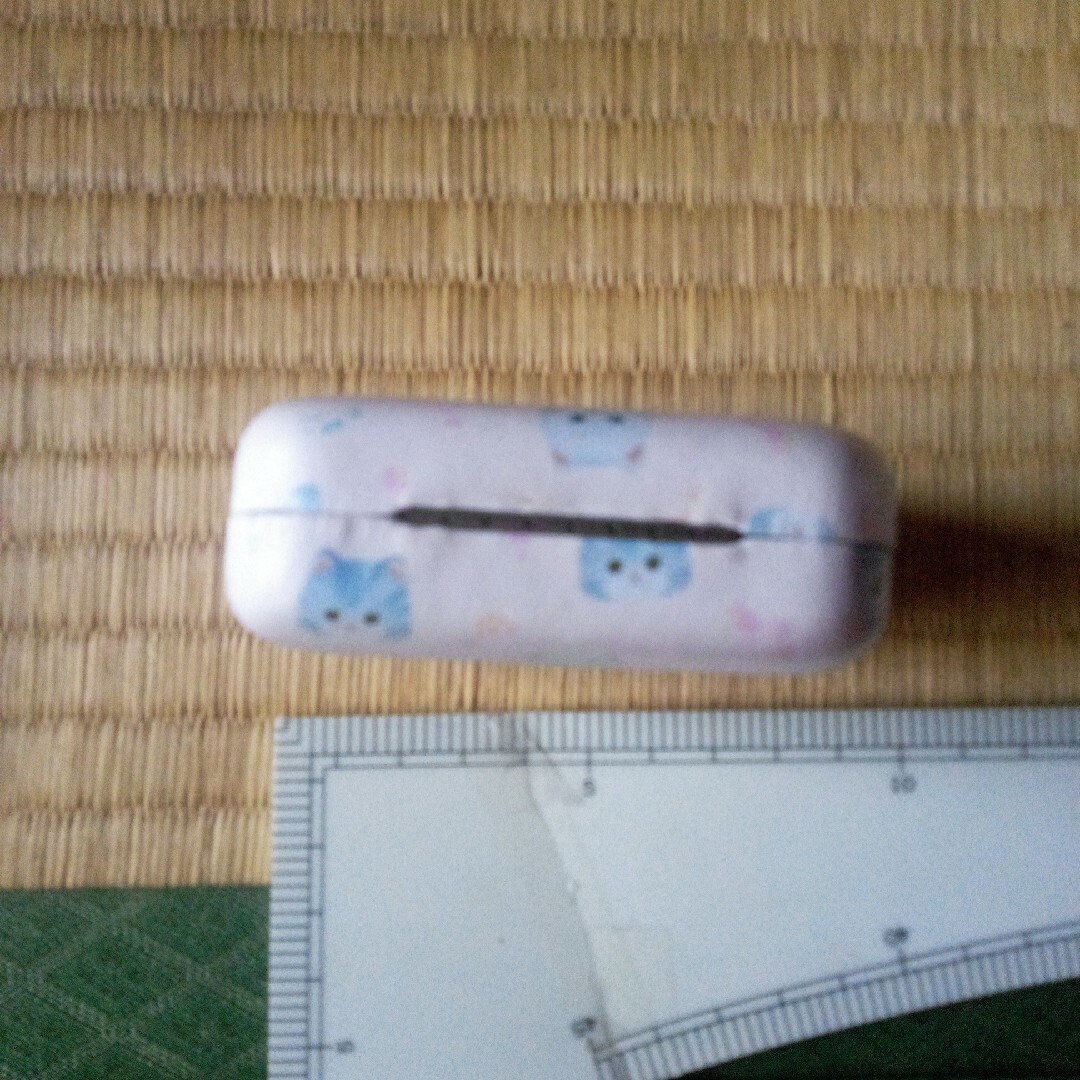 ピルケース　猫柄　可愛い　ピンク色 インテリア/住まい/日用品のインテリア小物(小物入れ)の商品写真