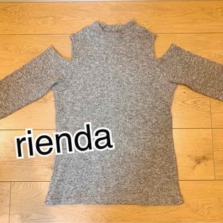 リエンダ(rienda)のrienda トップス　カットソー(カットソー(長袖/七分))