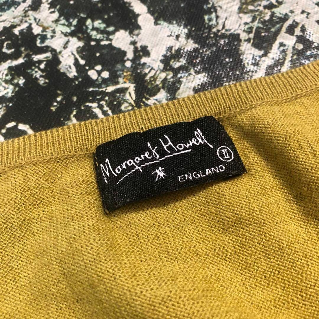 MARGARET HOWELL(マーガレットハウエル)の【美品】マーガレットハウエル-MHL-カシミヤニット サイズM レディースのトップス(ニット/セーター)の商品写真