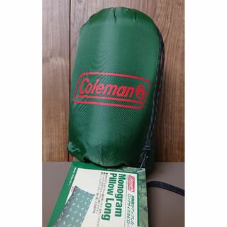 Coleman 防災にも♪ コールマン ランタンロゴ キャンプピロー 枕 新品(寝袋/寝具)