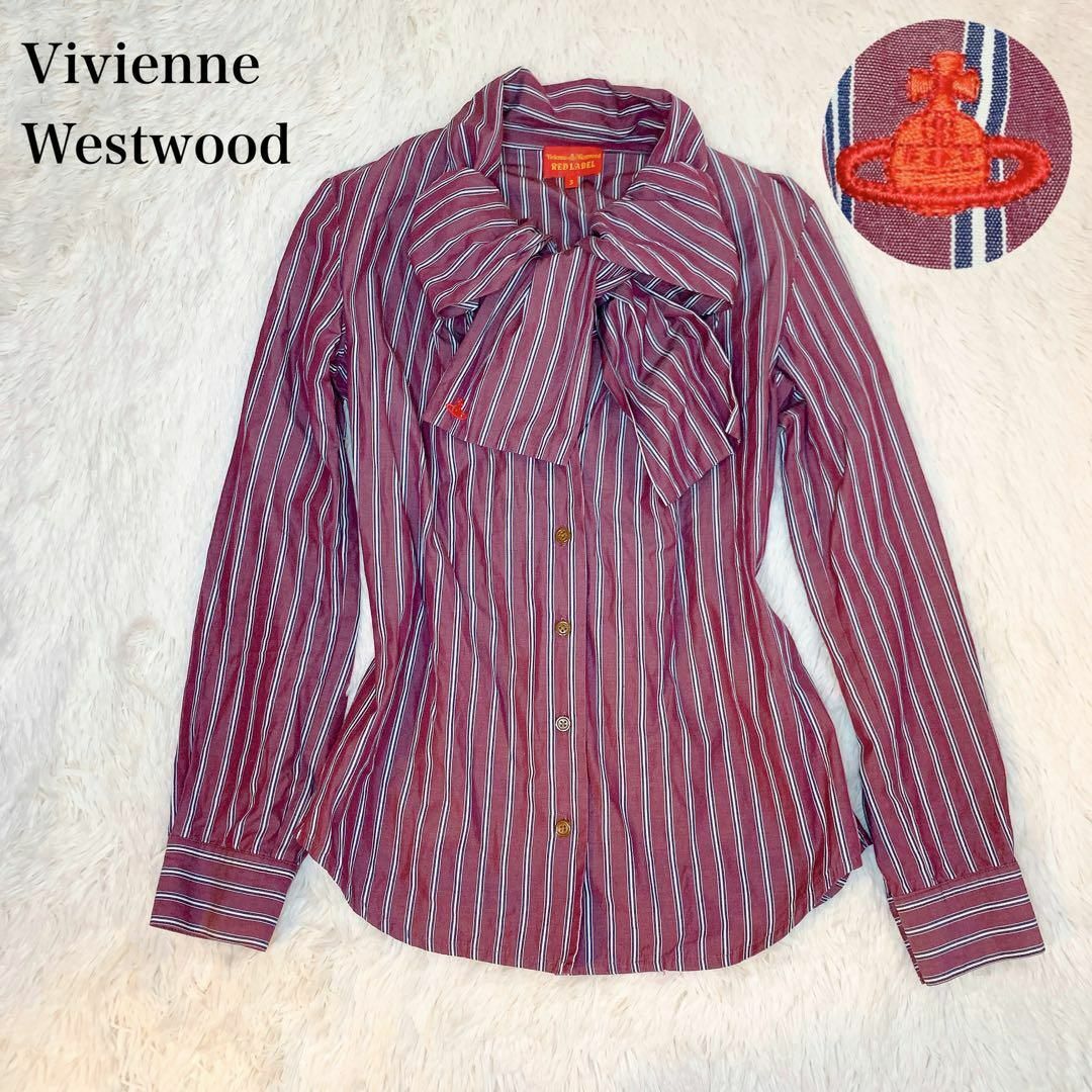 Vivienne Westwood - Vivienne westwood ストライプ ビッグボウ 