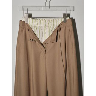 TODAYFUL - todayful🤍DoubleWaistTrousers 36サイズ　定価以下