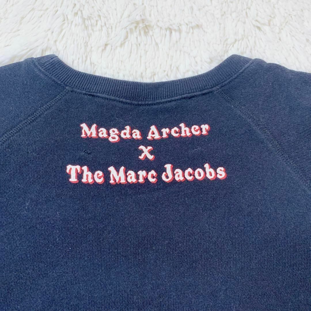 MARC JACOBS(マークジェイコブス)のマークジェイコブス　Magada Archer 羊　スウェット　ブラック　L レディースのトップス(トレーナー/スウェット)の商品写真