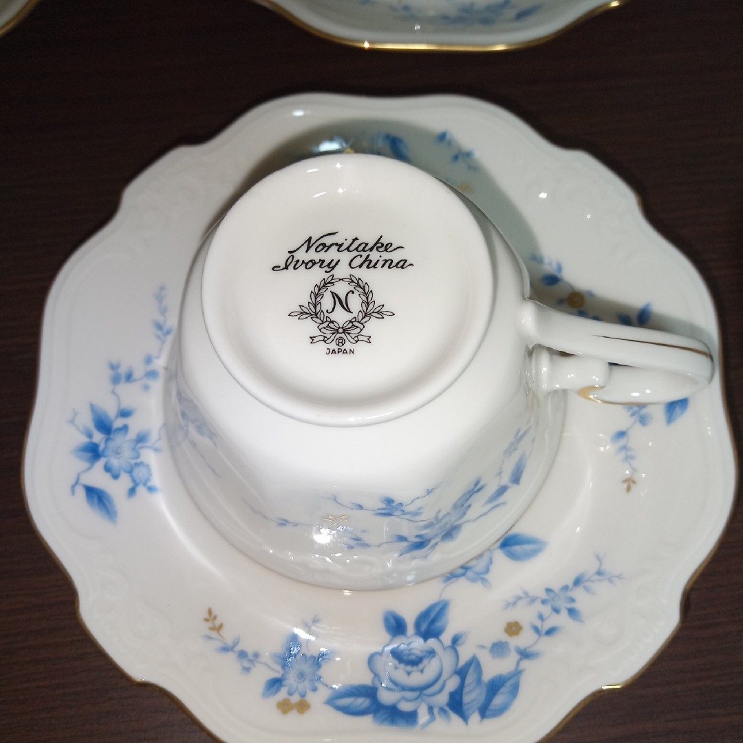 Noritake(ノリタケ)のNoritake ROTARY INTERNATIOカップ&ソーサー 6客セット インテリア/住まい/日用品のキッチン/食器(グラス/カップ)の商品写真