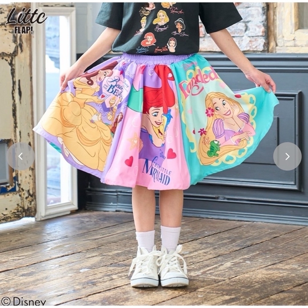 Disney - リトシー プリンセス スカート しまむら 120 Disney - リトシー プリンセス スカート しまむら 120