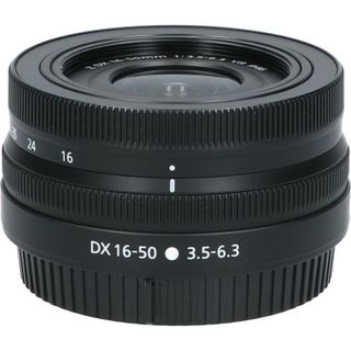 ニコン(Nikon)のＮＩＫＯＮ　Ｚ　ＤＸ１６－５０ｍｍ　Ｆ３．５－６．３ＶＲ　ＢＫ(レンズ(ズーム))