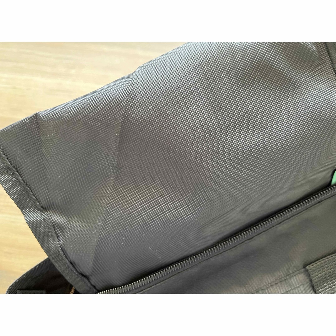 AfternoonTea(アフタヌーンティー)のアフタヌーンティー　スリットポケット付きロゴバッグSS ブラック レディースのバッグ(エコバッグ)の商品写真